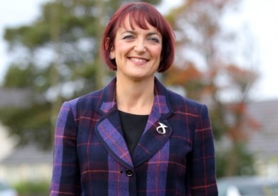 Angela Constance announced the new £500k food fund at Cyrenians Farm on Monday (June 27)