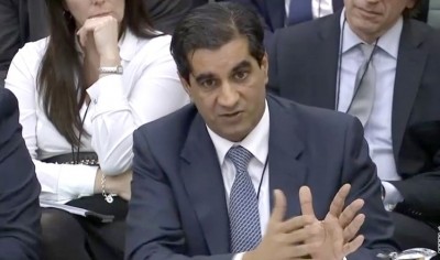Boparan during the committee grilling 
