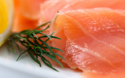 Salmon is one of the Scottish exports