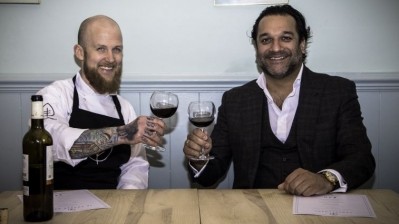 Celebration:(L to R) Chef Matt Nutter and The Authentic Food Co managing director Nik Basran