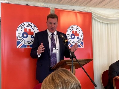 Red Tractor's Jim Moseley reiterated the benefits of a modular assurance scheme
