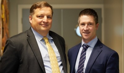 Hugh Nicholson (left) and Matt Hibbins are the latest appointments at meat processor Moy Park