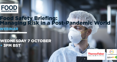 The 90-minute webinar will explore food safety risk management in an unstable world