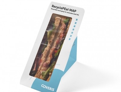 Coveris has launched RecyclaPEel modified atmosphere packaging (MAP) sandwich skillets