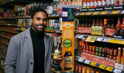 Shaun Sookoo, chief executive of Winny’s Kitchen celebrates being stocked in Morrisons stores