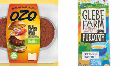 Glebe Farm and Ozo have launched new plant-based products into supermarkets 