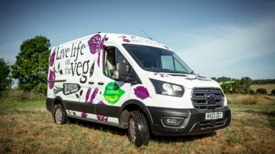 Riverford currently operates 65 electric vans and plans to reach 240 by 2050. Credit: Riverford