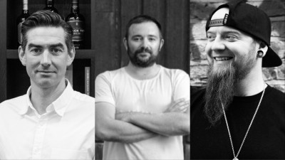 Richard Prideaux, Dylan Bell and Jody Buchan all boast plenty of experience in the drinks industry. Credit: Speciality Brands