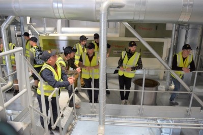 Brewers and distillers visited the new plant in Great Ryburgh as part of an open day