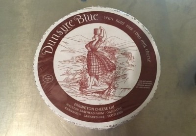 Dunsyre Blue cheese: linked to August 2016’s E.coli outbreak that resulted in a death of a child
