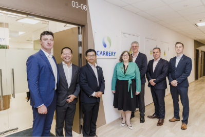 Carbery has expanded its footprint in Asia with the opening of a new Business and Innovation Centre in Singapore