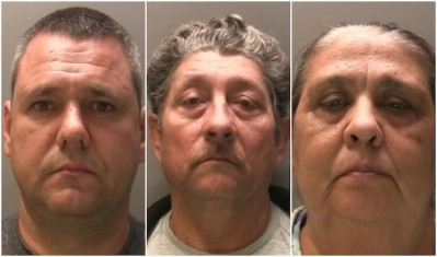 The three were found guilty of modern slavery offences