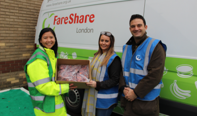 Greenyard Frozen's work with FareShare has helped to create 80k meals 