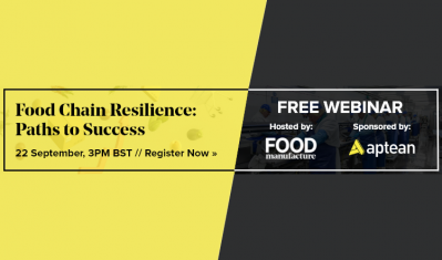 register for our free webinar on Food Chain Resilience 