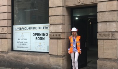 Work has started on a new gin distillery in Liverpool