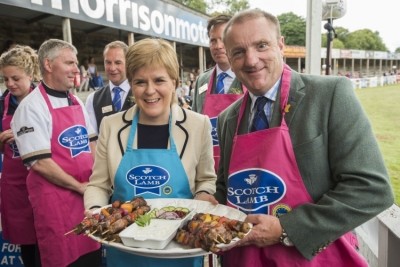 Nicola Sturgeon announced the additional funding at the Turriff Show in Aberdeenshire