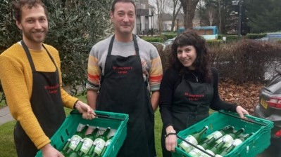 Laurence's Larder, which was the first to receive the juice, runs a free grocery service on a Tuesday and a healthy two course lunch on a Wednesday
