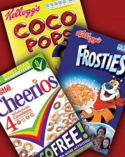 Children's breakfast cereals: A £304.3M market.