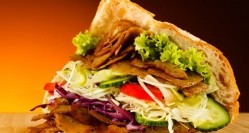 Doner kebabs were found to contain extremely high levels of saturated fat