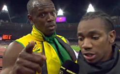 Usain Bolt thanked Birmingham after winning gold for his 200m sprint
