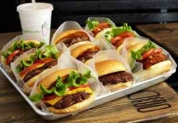 Burgers such as those served at the Shake Shack in New York could be a big 2014 UK trend