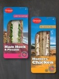 Limited edition sandwiches from Ginsters