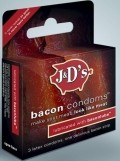 Bacon-flavoured condoms 