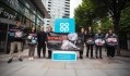 Protestors descended on the Co-op's AGM on Saturday